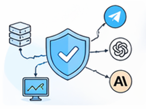 TelyClaw traffic sentinel for privacy-first Telegram AI protection