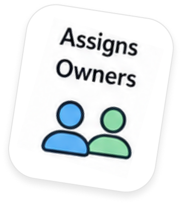 Assigns Owners AI card